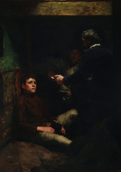 Un cuento de marineros de Henry Scott Tuke